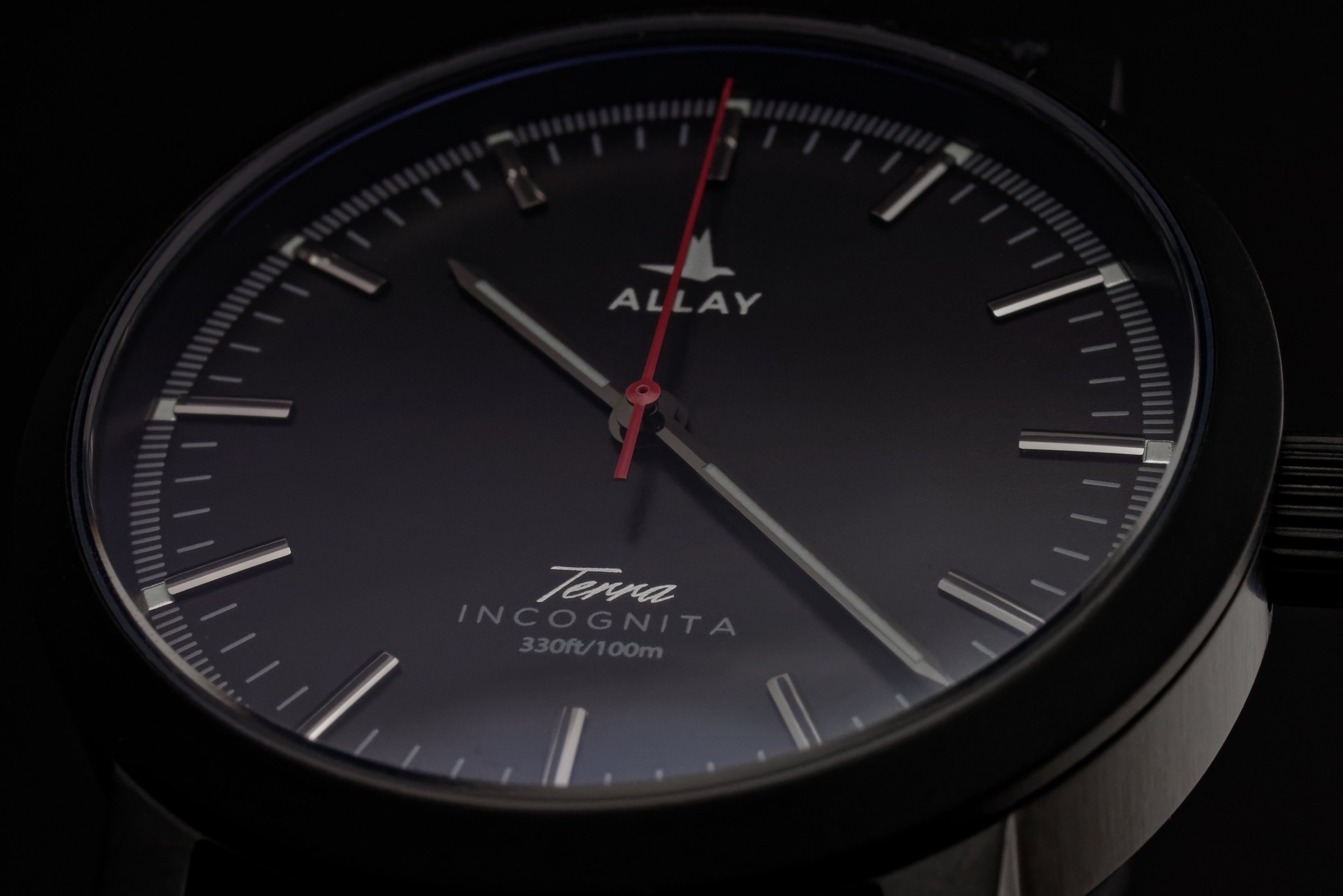 ALLAY Terra Incognita, dial close-up